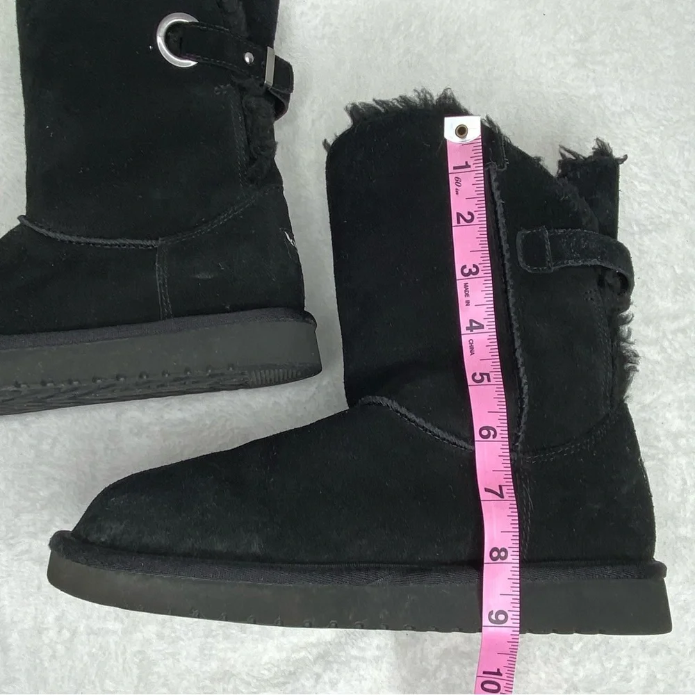 Koolaburra by UGG Remley Boots Size 8 Black Suede